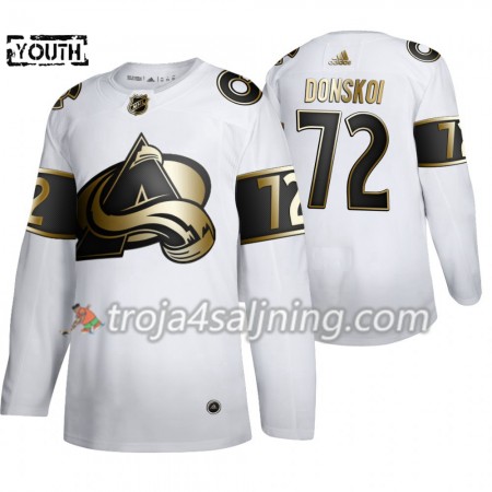 Colorado Avalanche tröja Joonas Donskoi 72 2019-2020 Adidas Golden Edition Vit Authentic - NHL Tröjor Barn Colorado Avalanche tröja Joonas Donskoi 72 2019-2020 Adidas Golden Edition Vit Authentic - NHL Tröjor Barn